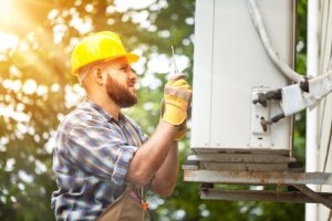 central AC installation